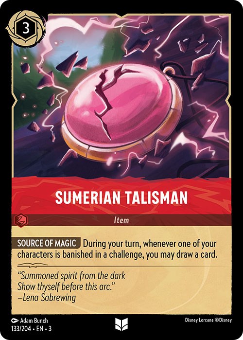 Sumerian Talisman (133/204) [Into the Inklands] 