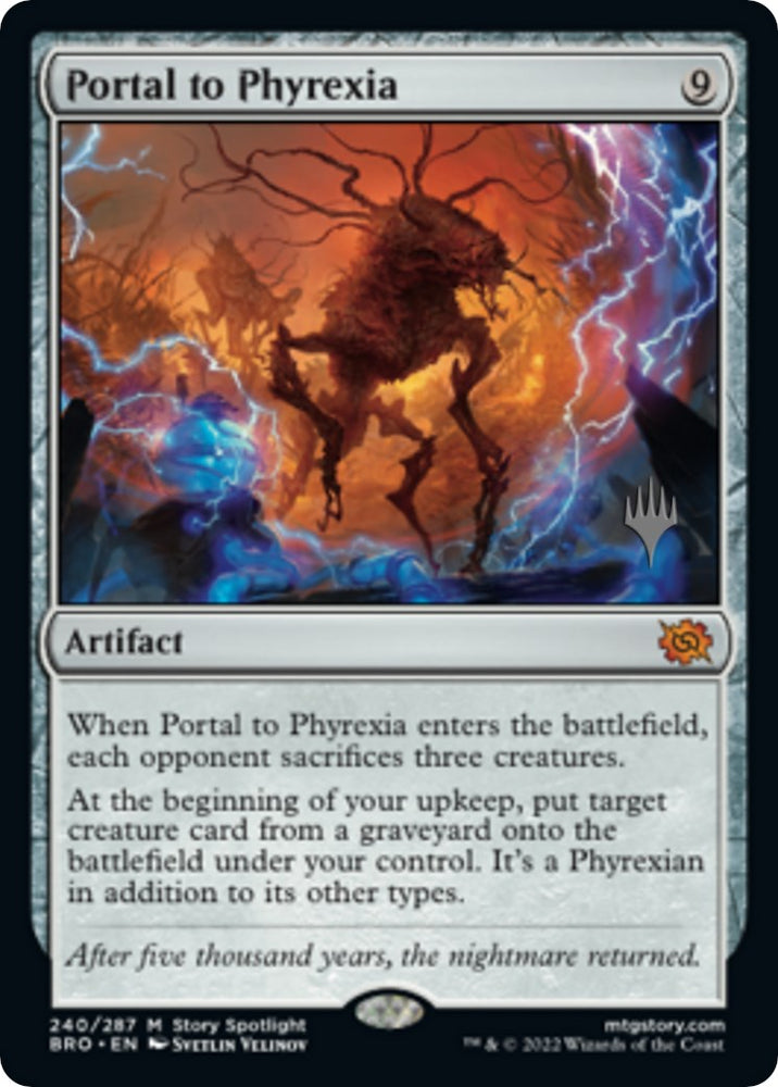 Portal to Phyrexia (Promo Pack) [The Brothers' War Promos] 