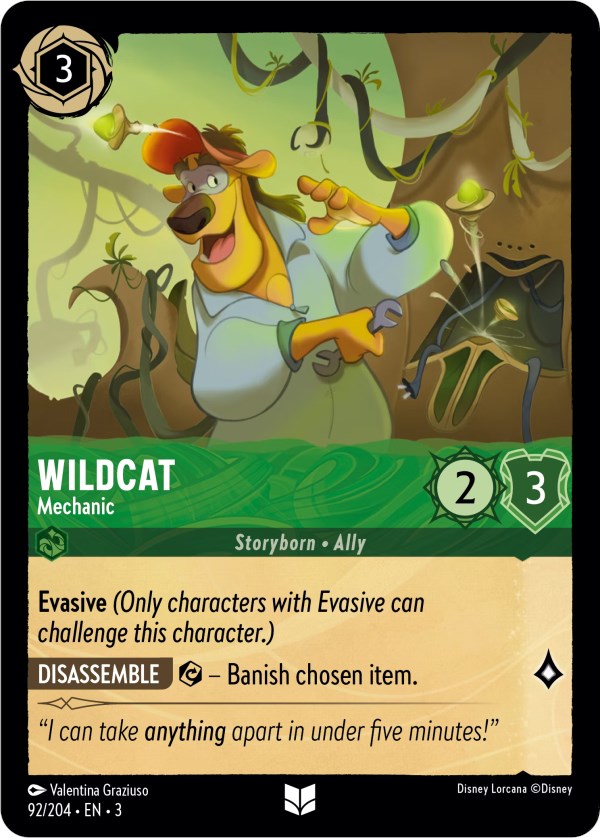Wildcat - Mechanic (92/204) [Into the Inklands] 