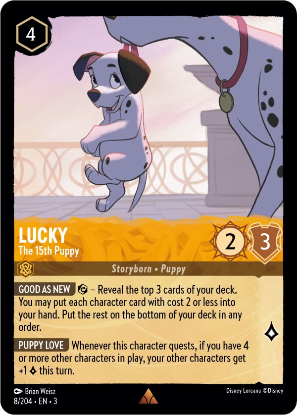 Lucky - The 15th Puppy (8/204) [Into the Inklands] 