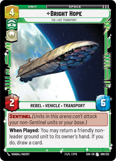 Bright Hope - The Last Transport (099/252) [Spark of Rebellion] 