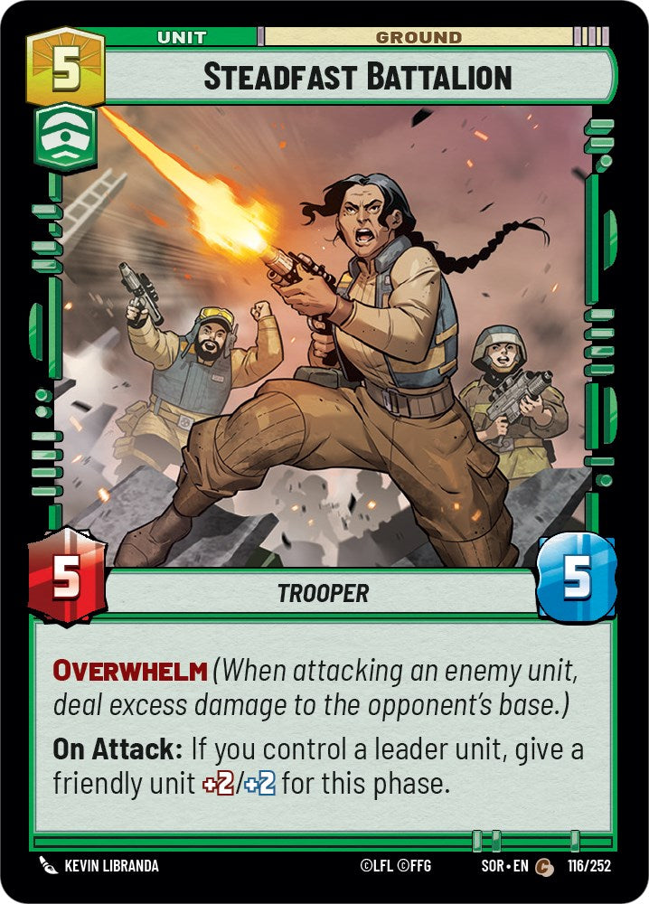 Steadfast Battalion (116/252) [Spark of Rebellion] 