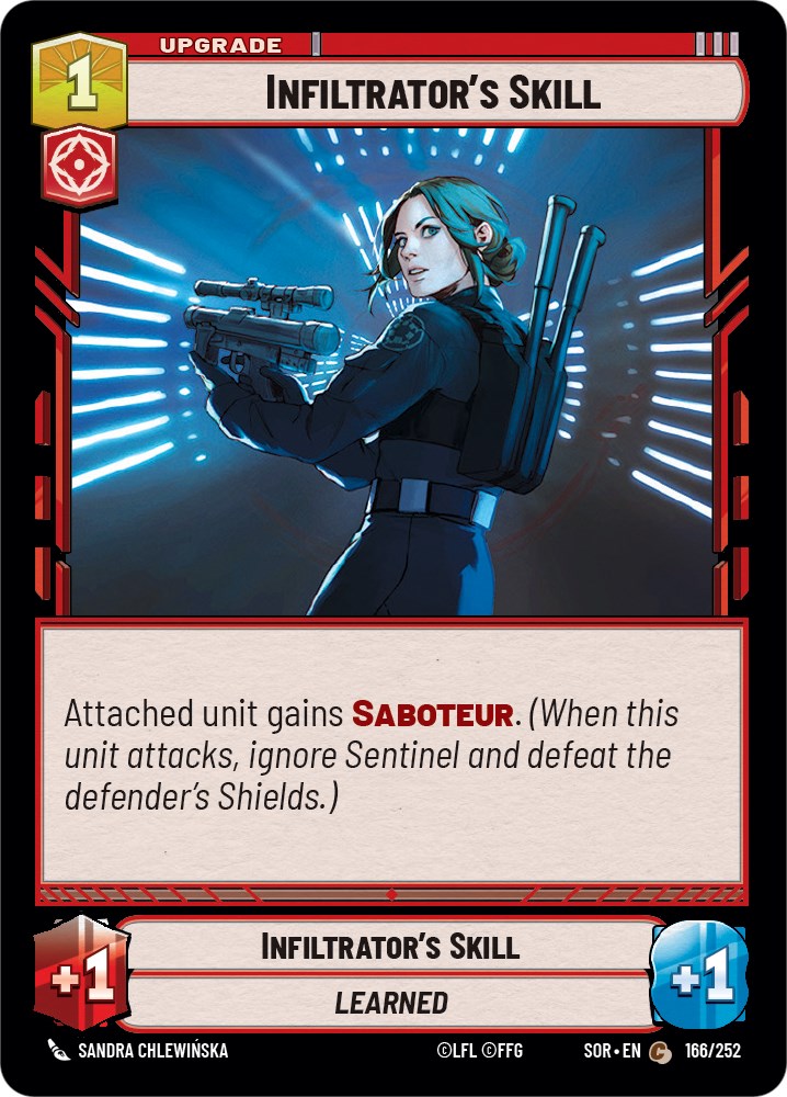 Infiltrator's Skill (166/252) [Spark of Rebellion] 