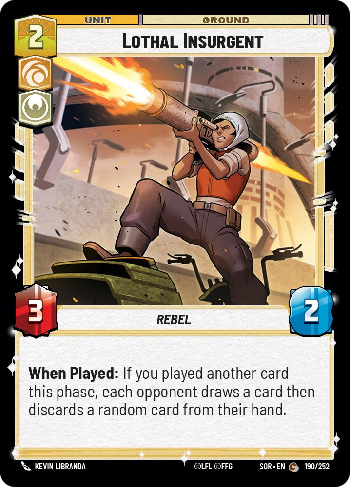 Lothal Insurgent (190/252) [Spark of Rebellion] 