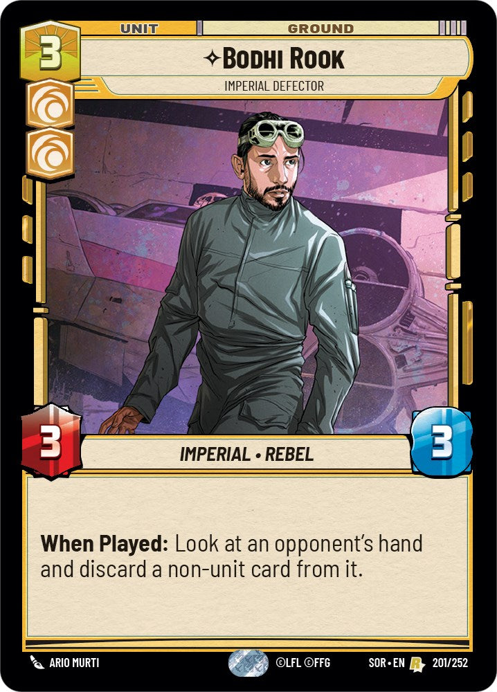 Bodhi Rook - Imperial Defector (201/252) [Spark of Rebellion] 