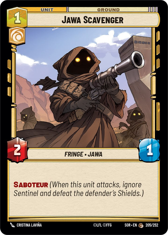 Jawa Scavenger (205/252) [Spark of Rebellion] 