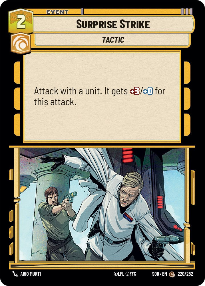 Surprise Strike (220/252) [Spark of Rebellion] 
