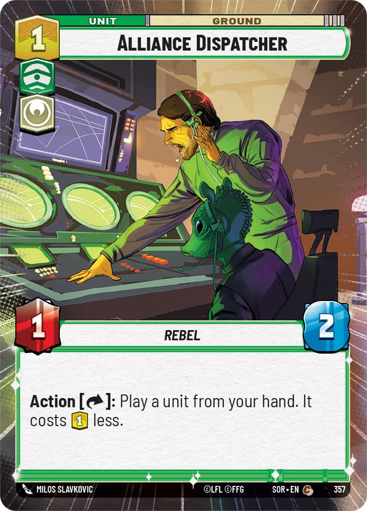 Alliance Dispatcher (Hyperspace) (357) [Spark of Rebellion] 