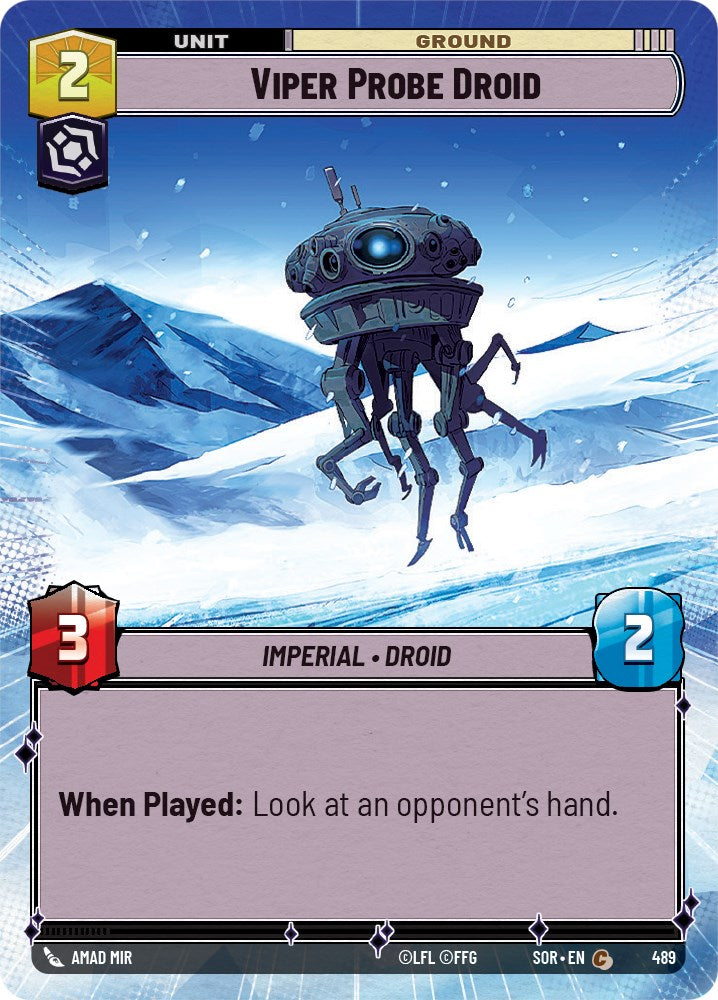 Viper Probe Droid (Hyperspace) (489) [Spark of Rebellion] 