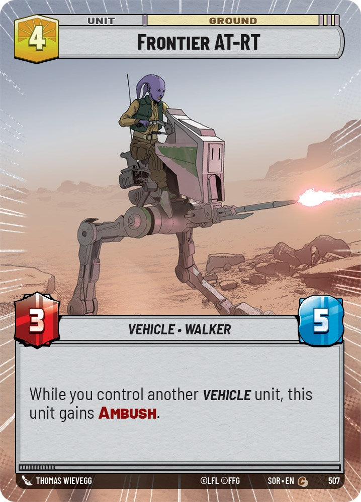 Frontier AT-RT (Hyperspace) (507) [Spark of Rebellion] 
