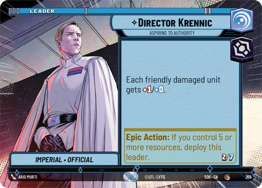 Director Krennic - Aspiring to Authority (Hyperspace) (269) [Spark of Rebellion] 
