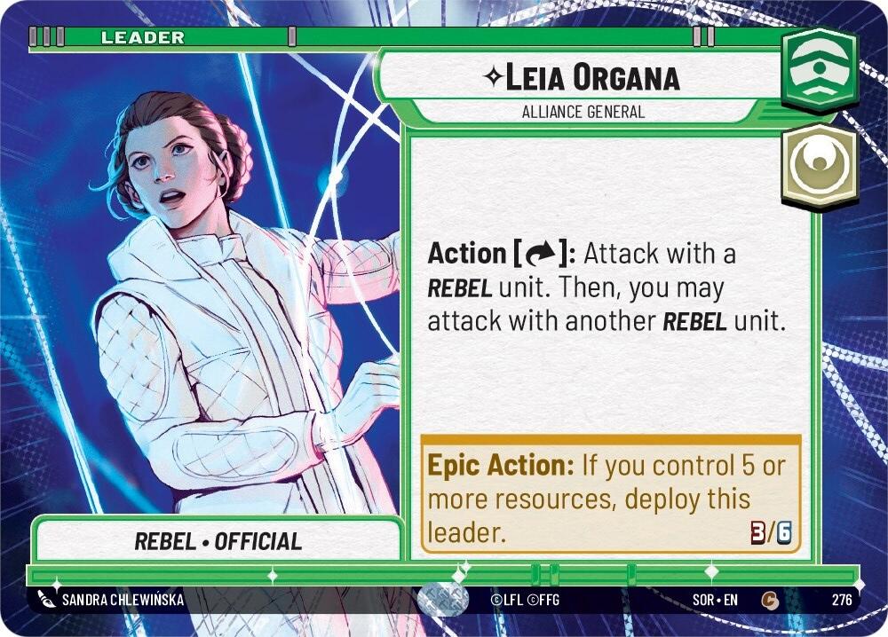 Leia Organa - Alliance General (Hyperspace) (276) [Spark of Rebellion] 