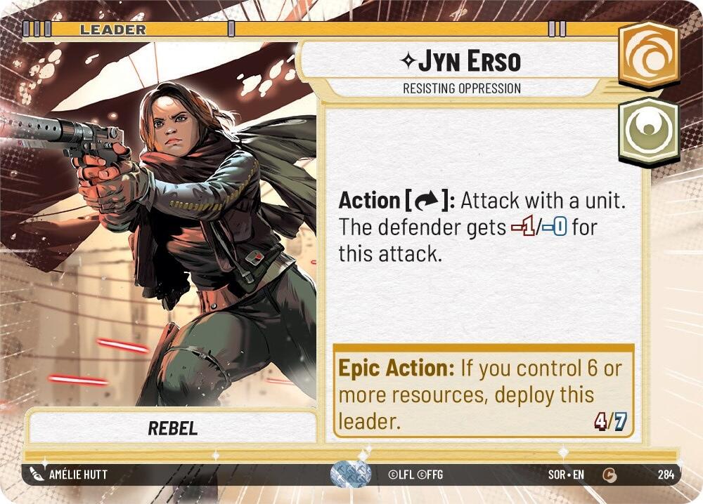 Jyn Erso - Resisting Oppression (Hyperspace) (284) [Spark of Rebellion] 