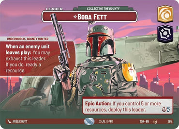 Boba Fett - Collecting the Bounty (Showcase) (265) [Spark of Rebellion] 