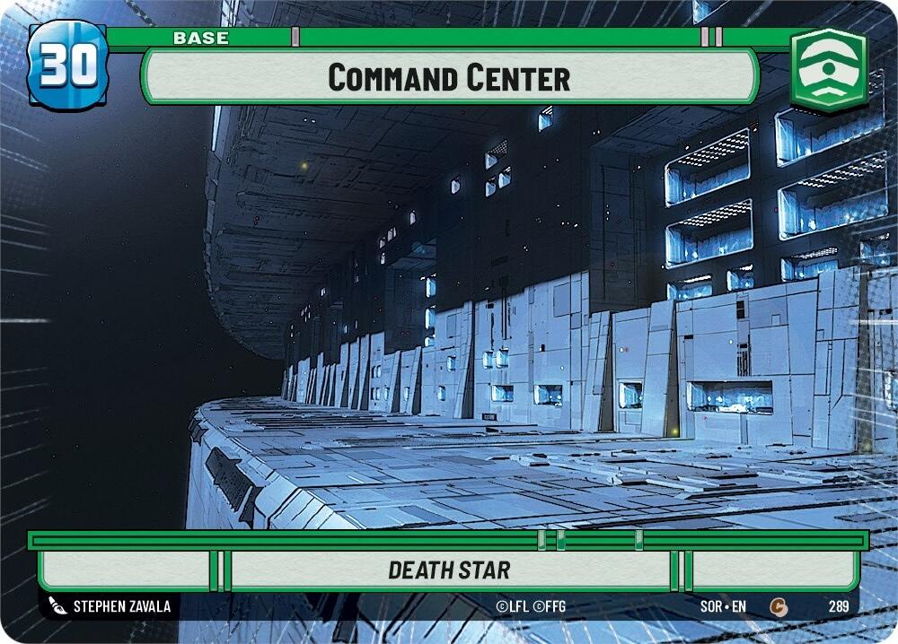 Command Center // Shield (Hyperspace) (289 // T04) [Spark of Rebellion] 
