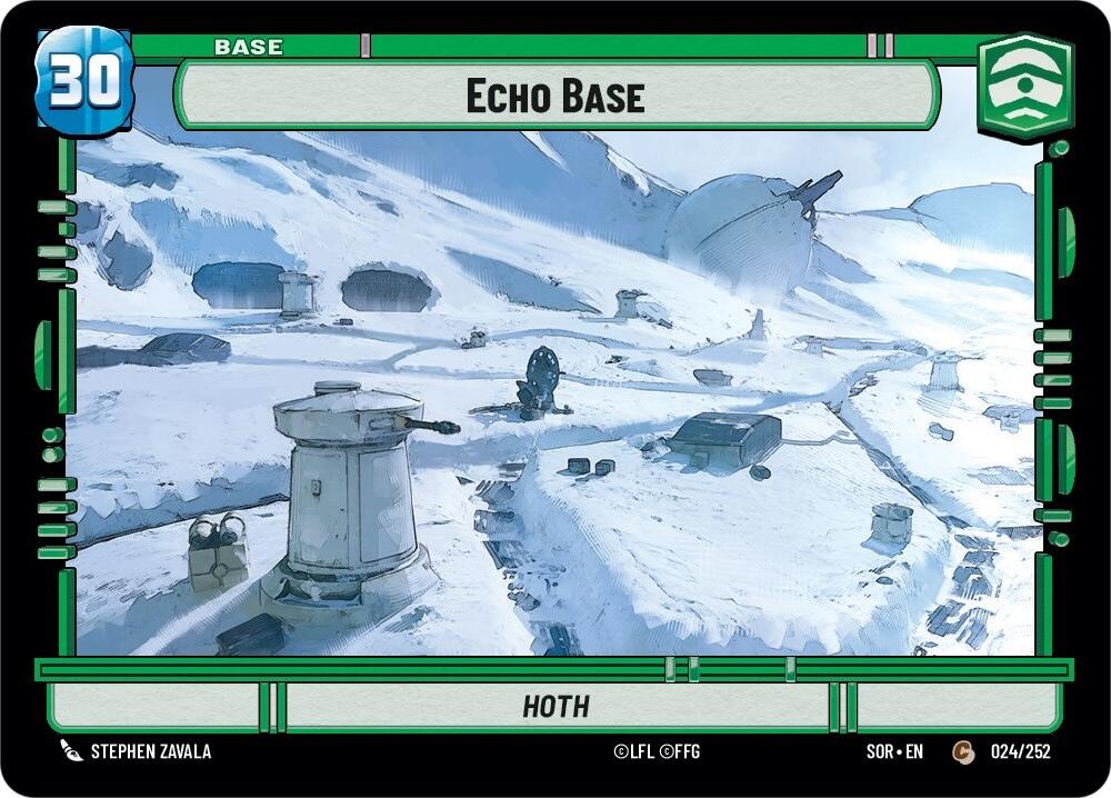 Echo Base // Shield (24 // T02) [Spark of Rebellion] 