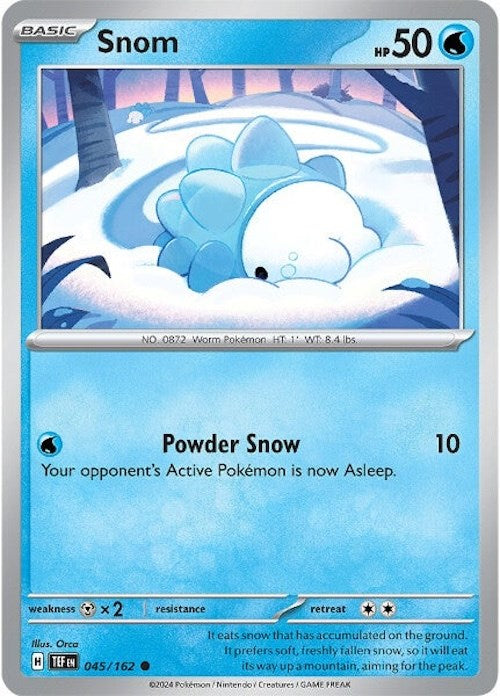 Snom (045/162) [Scarlet &amp; Violet: Temporal Forces] 