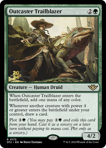 Outcaster Trailblazer [Outlaws of Thunder Junction Prerelease Promos] 