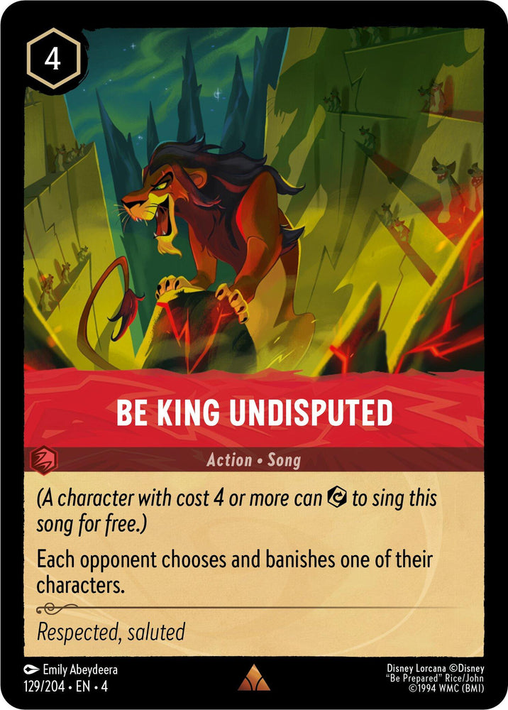 Be King Undisputed (129/204) [Ursula's Return] 
