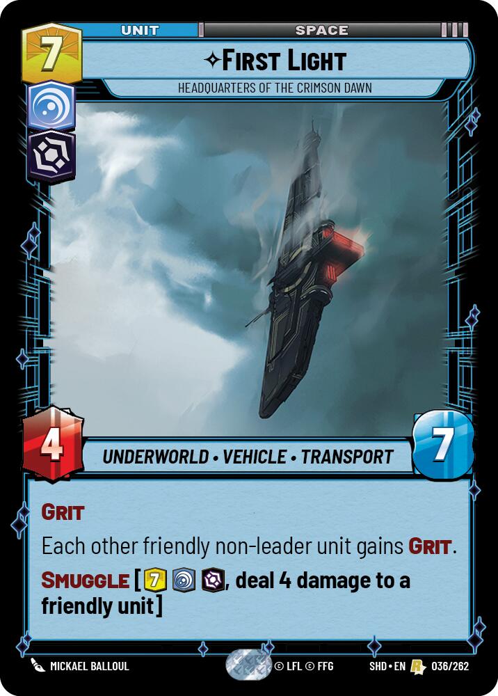 First Light - Headquarters of the Crimson Dawn (036/262) [Shadows of the Galaxy] 