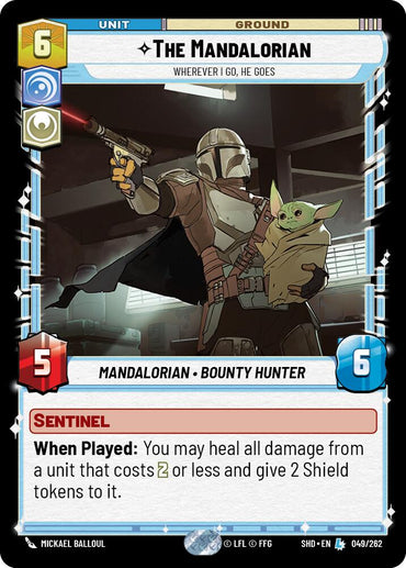 The Mandalorian - Wherever I Go, He Goes (049/262) [Shadows of the Galaxy] 