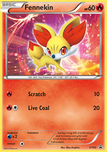 Fennekin (XY02) [XY: Black Star Promos] 