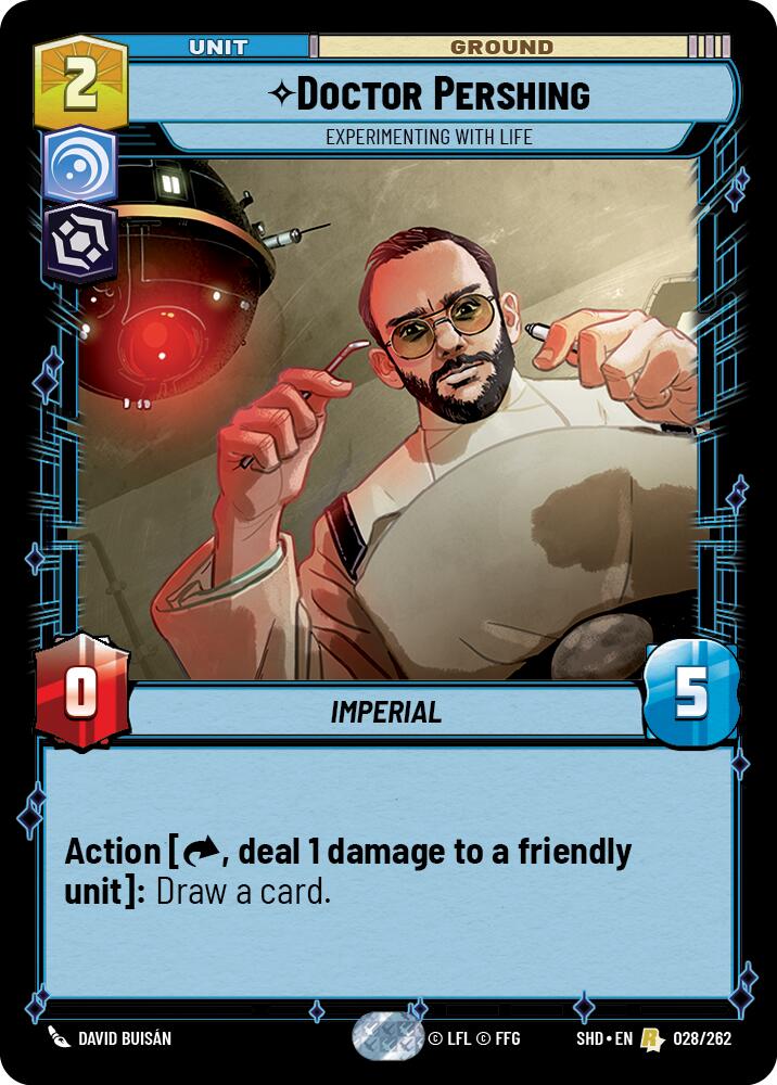 Doctor Pershing - Experimenting With Life (028/262) [Shadows of the Galaxy] 