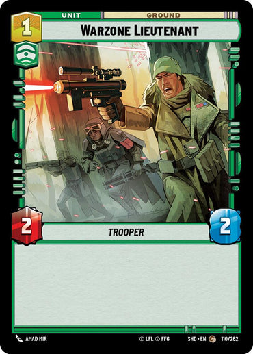 Warzone Lieutenant (110/262) [Shadows of the Galaxy] 