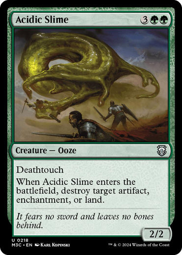 Acidic Slime [Modern Horizons 3 Commander] 