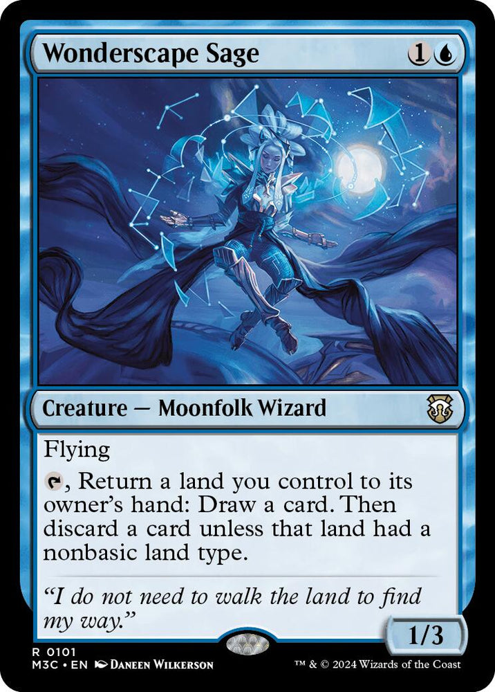 Wonderscape Sage [Modern Horizons 3 Commander] 