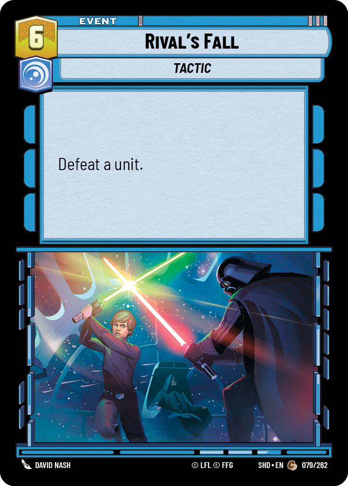 Rival's Fall (079/262) [Shadows of the Galaxy] 
