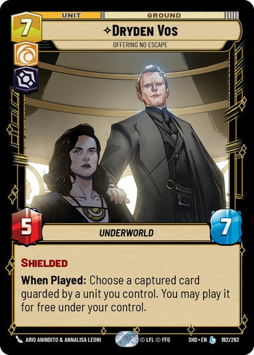 Dryden Vos - Offering No Escape (192/262) [Shadows of the Galaxy] 