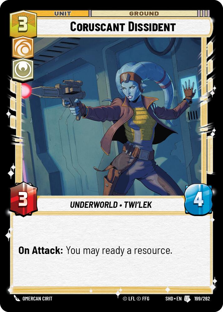 Coruscant Dissident (199/262) [Shadows of the Galaxy] 