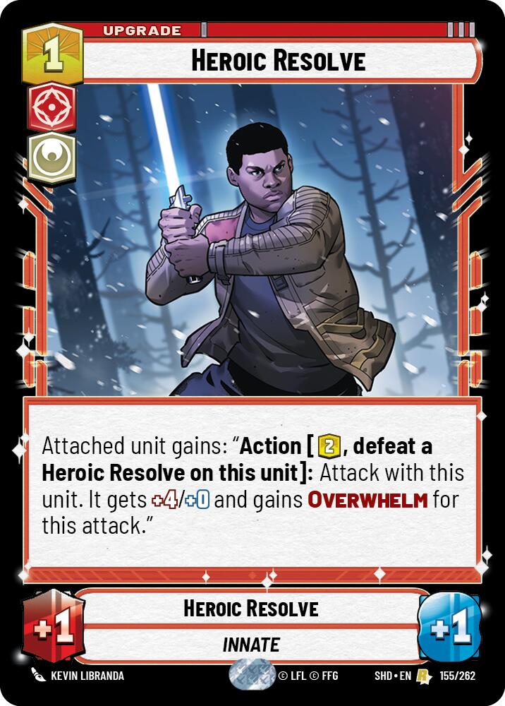 Heroic Resolve (155/262) [Shadows of the Galaxy] 