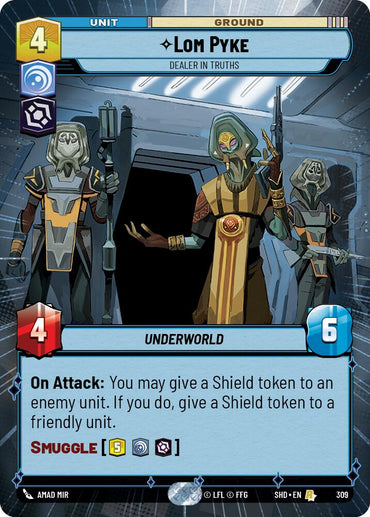 Lom Pyke - Dealer in Truths (Hyperspace) (309) [Shadows of the Galaxy] 