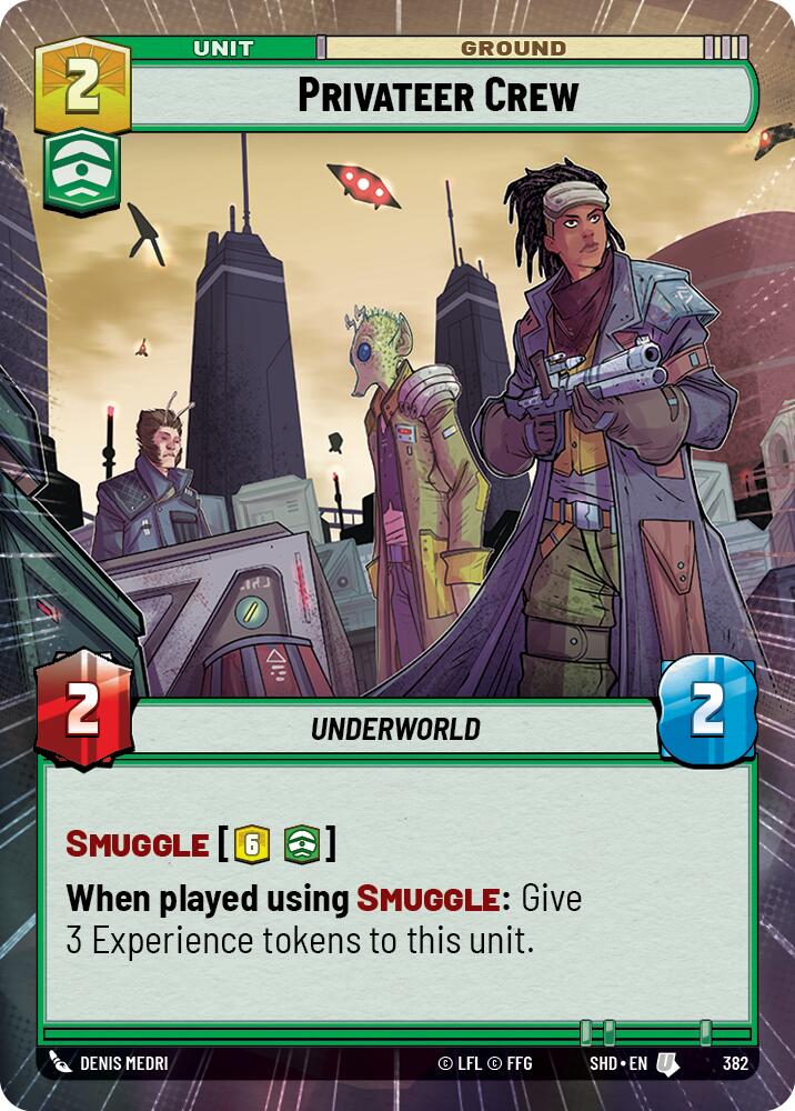 Privateer Crew (Hyperspace) (382) [Shadows of the Galaxy] 