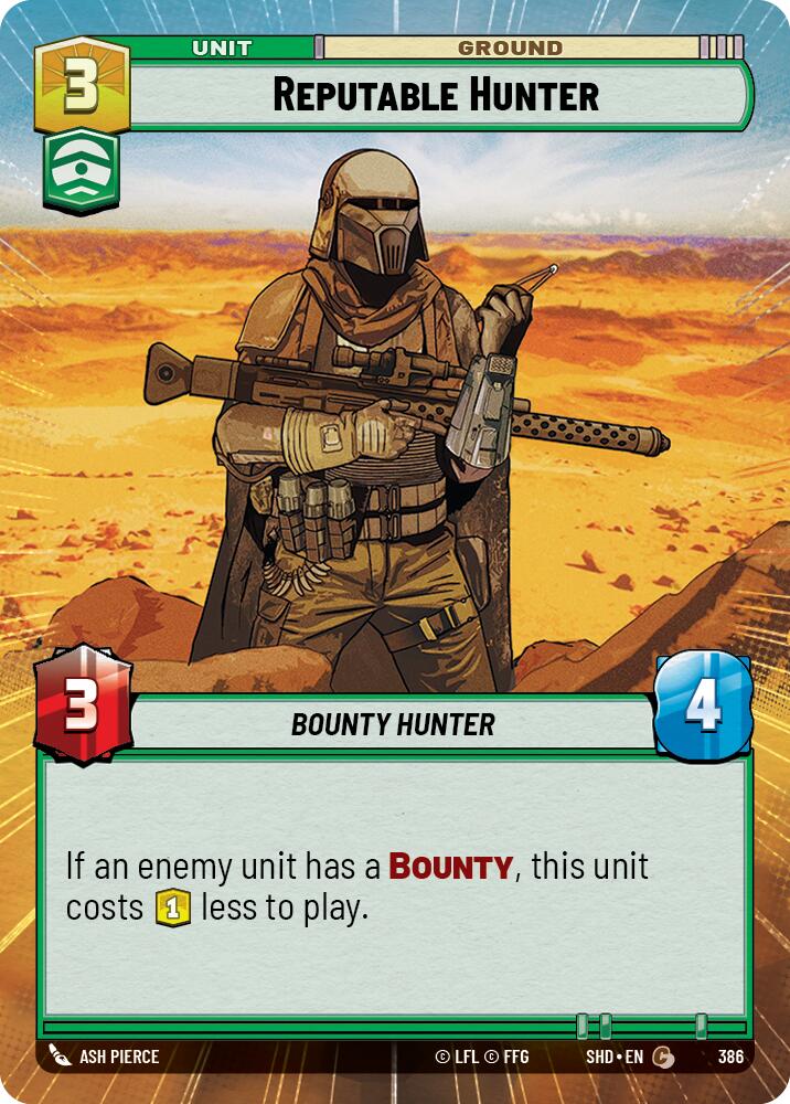 Reputable Hunter (Hyperspace) (386) [Shadows of the Galaxy] 