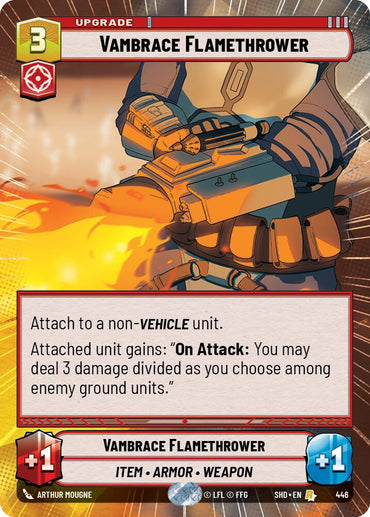 Vambrace Flamethrower (Hyperspace) (446) [Shadows of the Galaxy] 