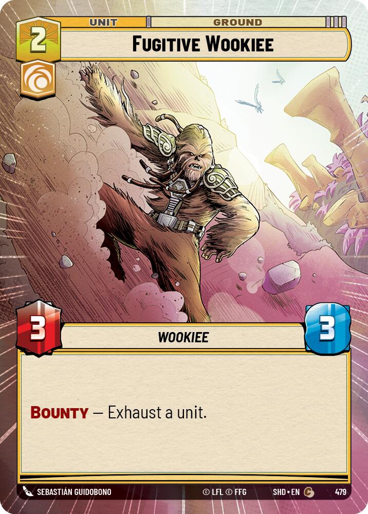 Fugitive Wookiee (Hyperspace) (479) [Shadows of the Galaxy] 