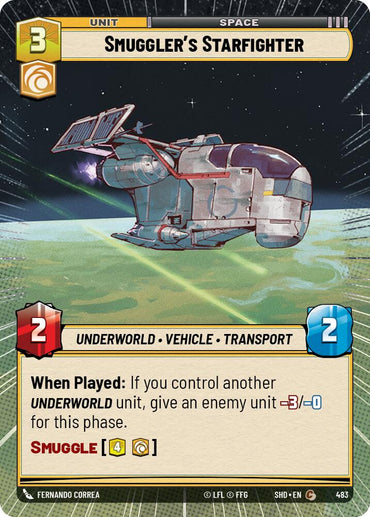 Smuggler's Starfighter (Hyperspace) (483) [Shadows of the Galaxy] 