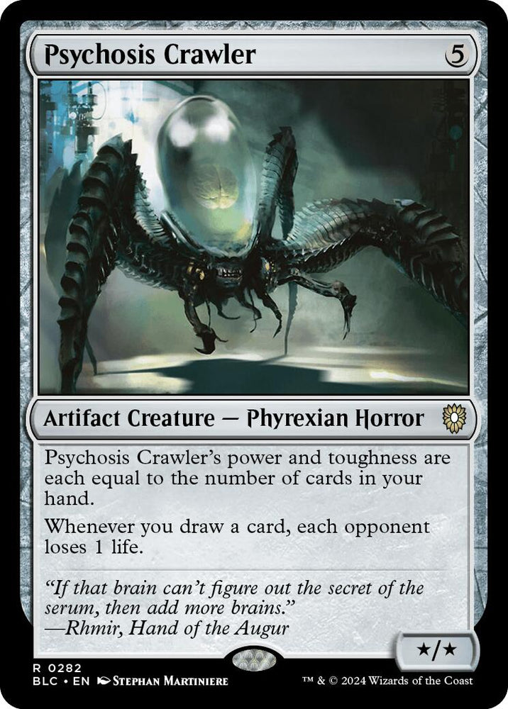 Psychosis Crawler [Bloomburrow Commander] 