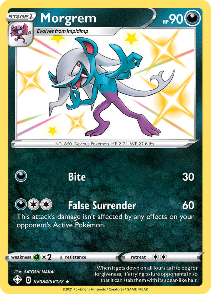 Morgrem (SV084/SV122) [Sword &amp; Shield: Shining Fates] 