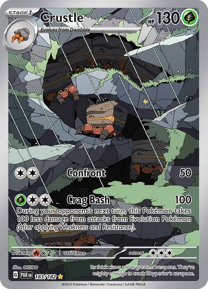 Crustle (183/182) [Scarlet &amp; Violet: Paradox Rift] 