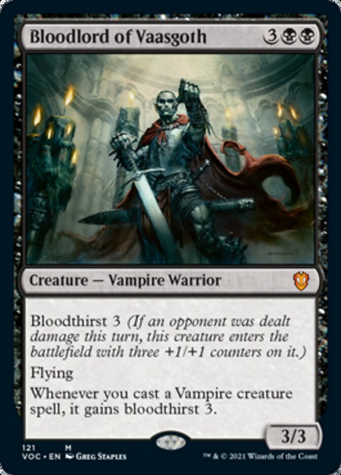 Bloodlord of Vaasgoth [Innistrad: Crimson Vow Commander] 