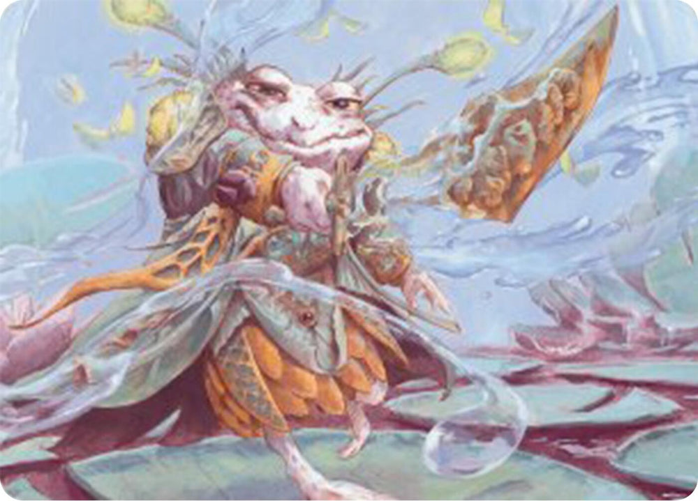 Glarb, Calamity's Augur Art Card [Bloomburrow Art Series] 