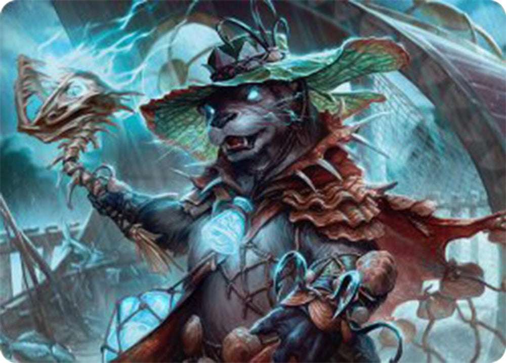 Tempest Angler Art Card [Bloomburrow Art Series] 