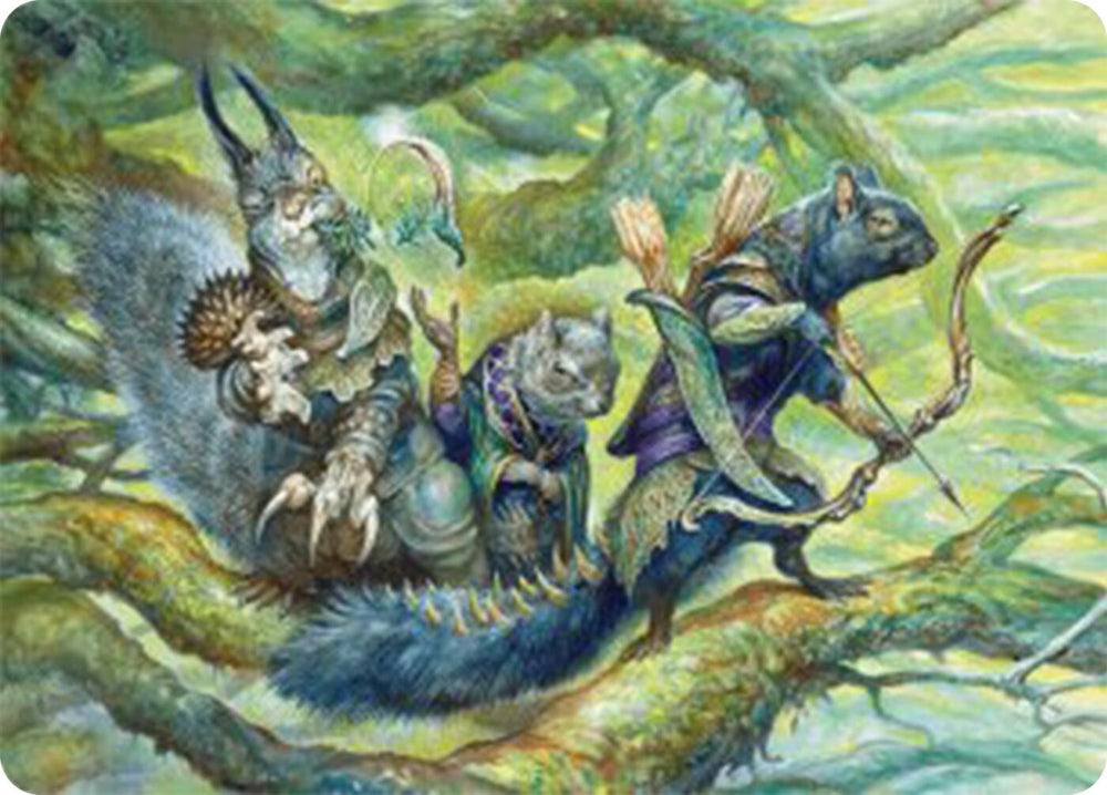 The Odd Acorn Gang Art Card [Bloomburrow Art Series] 