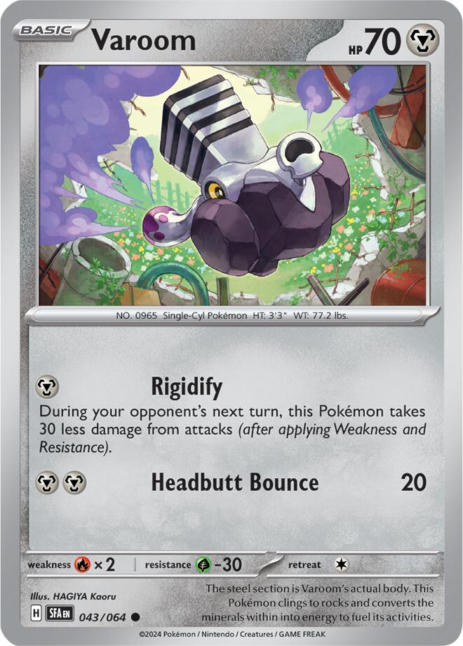 Varoom (043/064) [Scarlet &amp; Violet: Shrouded Fable] 