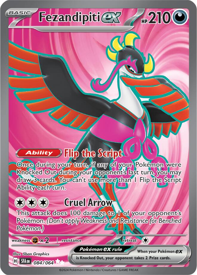 Fezandipiti ex (084/064) [Scarlet &amp; Violet: Shrouded Fable] 
