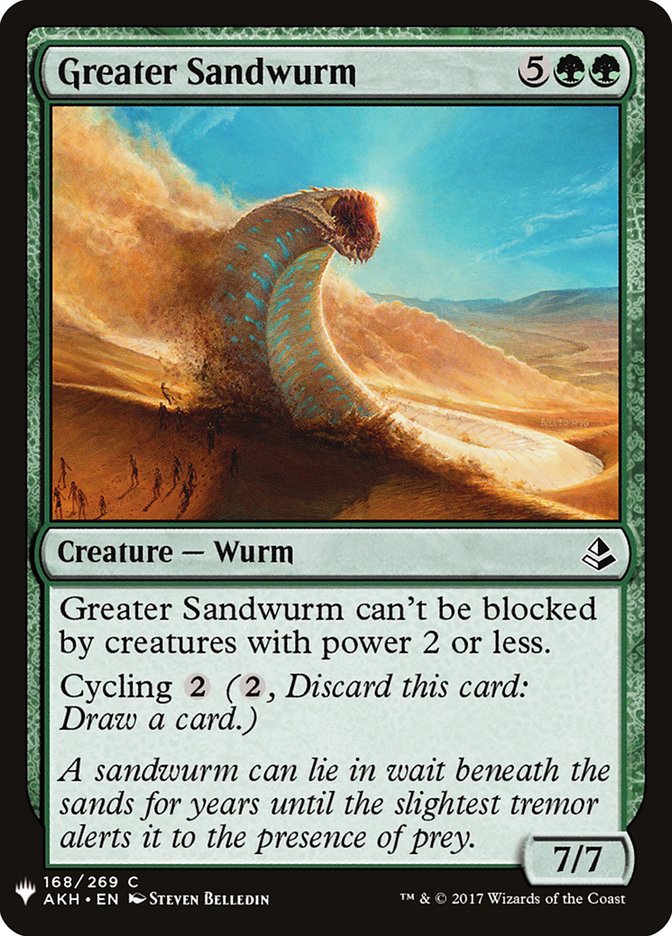 Greater Sandwurm [Mystery Booster] 